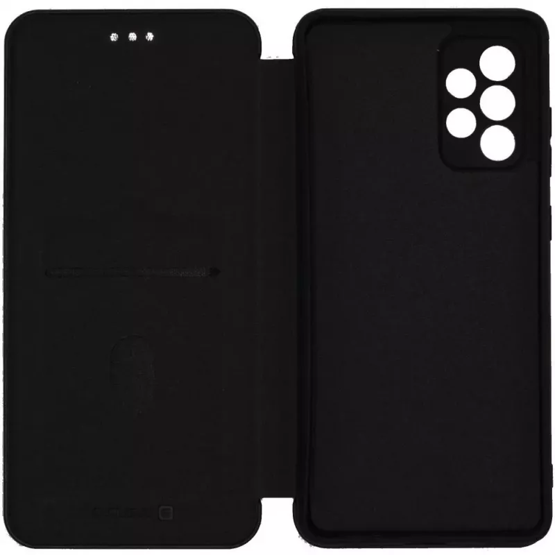 Evelatus Samsung Galaxy A72 Book Case musta