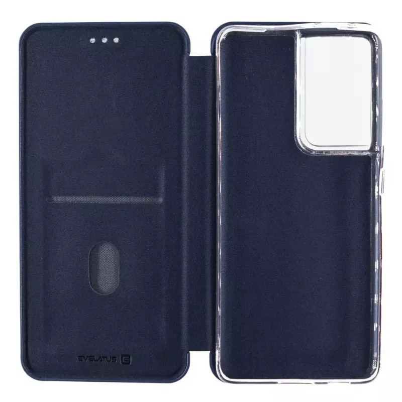 Evelatus Samsung Galaxy S21 Ultra Book Case sininen
