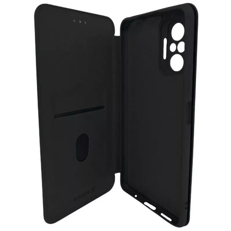 Evelatus Xiaomi Redmi Note 10 Pro Book Case musta