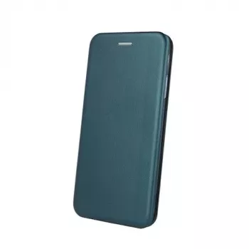 iLike Samsung Galaxy A22 4G Book Case V1 tummanvihreä