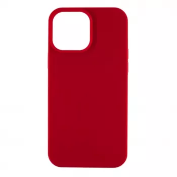Evelatus Apple iPhone 13 Pro Max Premium Soft Touch silikonikotelo kiinanpunainen