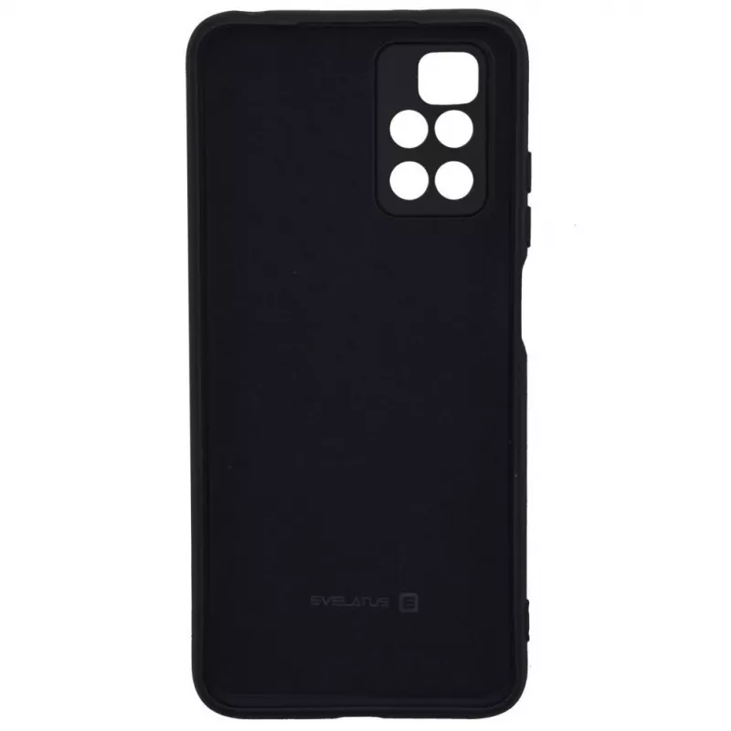 Evelatus Xiaomi Redmi 10 Nano -silikonikuori Soft Touch TPU musta