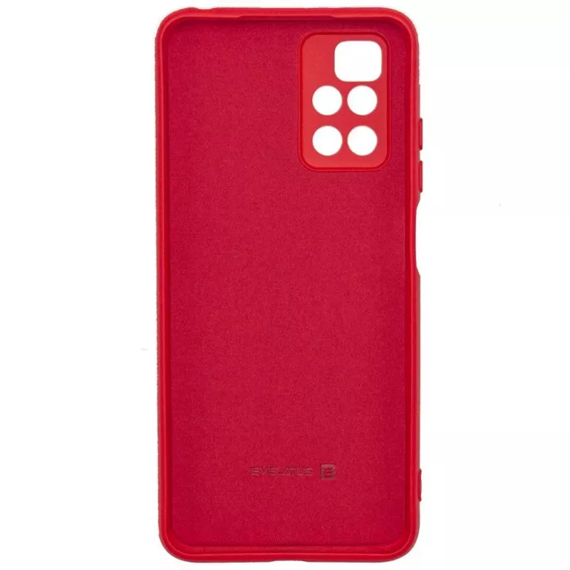 Evelatus Xiaomi Redmi 10 Nano -silikonikuori Soft Touch TPU punainen