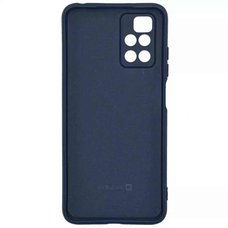 Evelatus Xiaomi Redmi 10 Nano -silikonikuori Soft Touch TPU Navy Blue