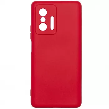 Evelatus Xiaomi 11T / 11T Pro Nano -silikonikuori Soft Touch TPU punainen