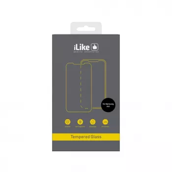 iLike Samsung Galaxy A41 0,33 mm tasainen kirkas lasi HD-näytönsuojakalvo