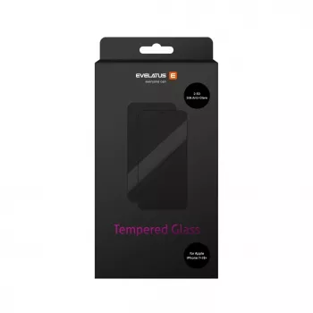 EVELATUS Matte 2.5D Silk Cover Tempered Glass näytönsuojakalvo Apple iPhone 7 Plus/8 Plus, antistaattinen, Japan Glue