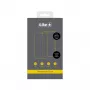 iLike Apple iPhone 12/12 Pro 2.5D Silk Print Full Cover Glass -näytönsuojakalvo – musta