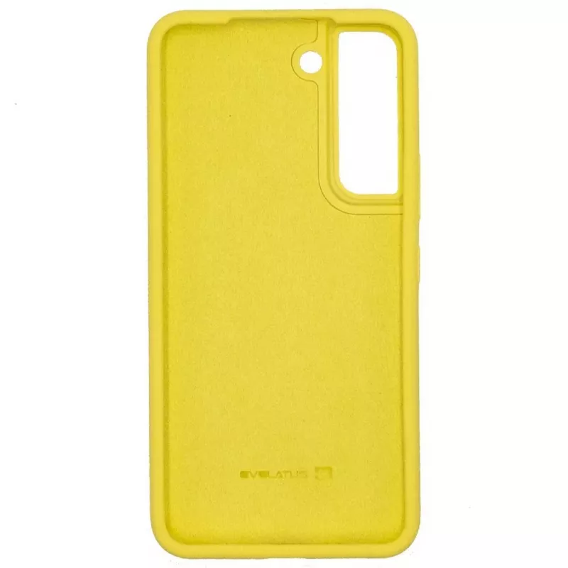 Evelatus Samsung Galaxy S22 Premium Soft Touch silikonikotelo keltainen