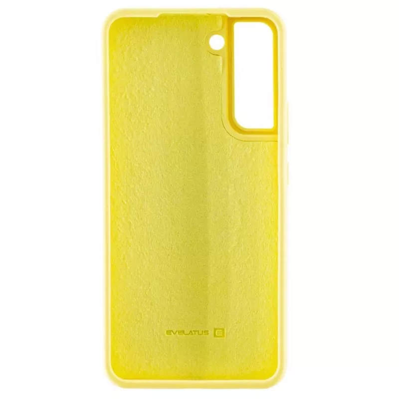 Evelatus Samsung Galaxy S22 Plus Premium Soft Touch silikonikotelo keltainen