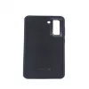 Evelatus Samsung Galaxy S21 FE Premium Soft Touch silikonikotelo musta