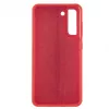 Evelatus Samsung Galaxy S21 FE Premium Soft Touch silikonikotelo kiinanpunainen