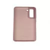 Evelatus Samsung Galaxy S21 FE Premium Soft Touch silikonikotelo pinkki hiekka
