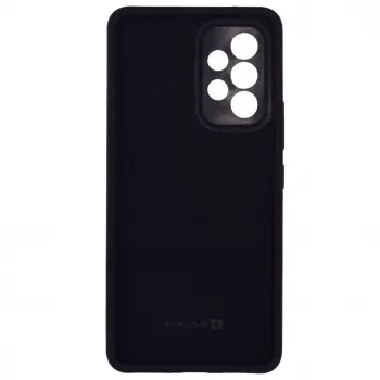 Evelatus Samsung Galaxy A73 5G Premium Soft Touch silikonikotelo musta