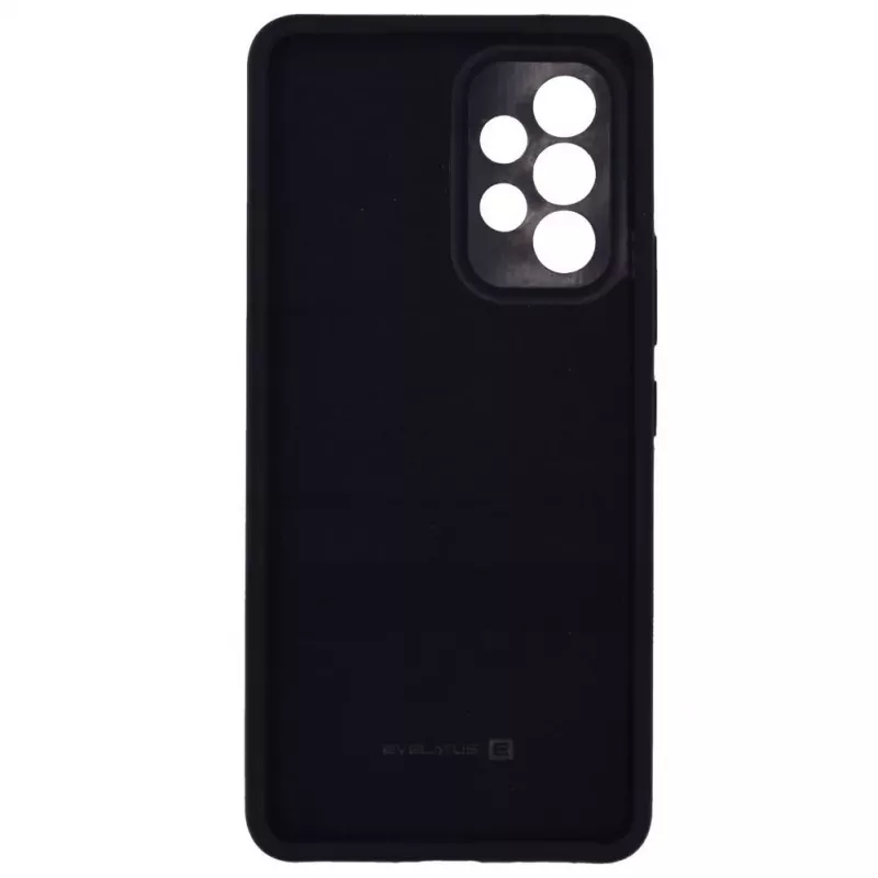 Evelatus Samsung Galaxy A73 5G Premium Soft Touch silikonikotelo musta