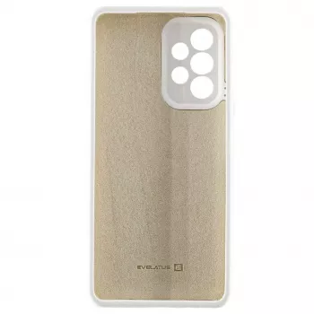 Evelatus Samsung Galaxy A73 5G Premium Soft Touch silikonikotelo valkoinen