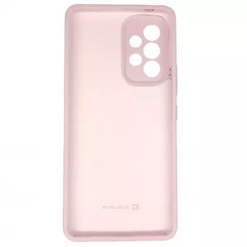 Evelatus Samsung Galaxy A73 5G Premium Soft Touch silikonikotelo pinkki hiekka
