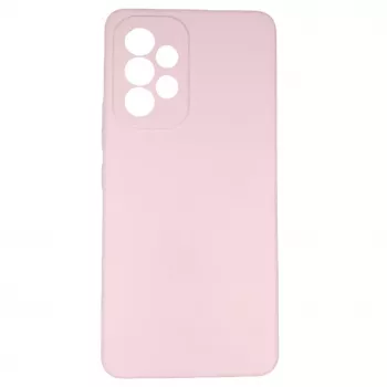Evelatus Samsung Galaxy A73 5G Premium Soft Touch silikonikotelo pinkki hiekka