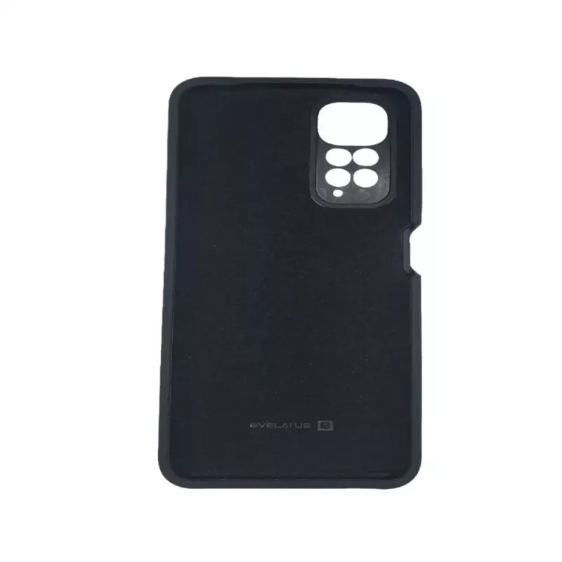 Evelatus Xiaomi Redmi Note 11/11S Premium Soft Touch silikonikotelo musta