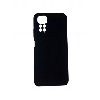Evelatus Xiaomi Redmi Note 11/11S Premium Soft Touch silikonikotelo musta