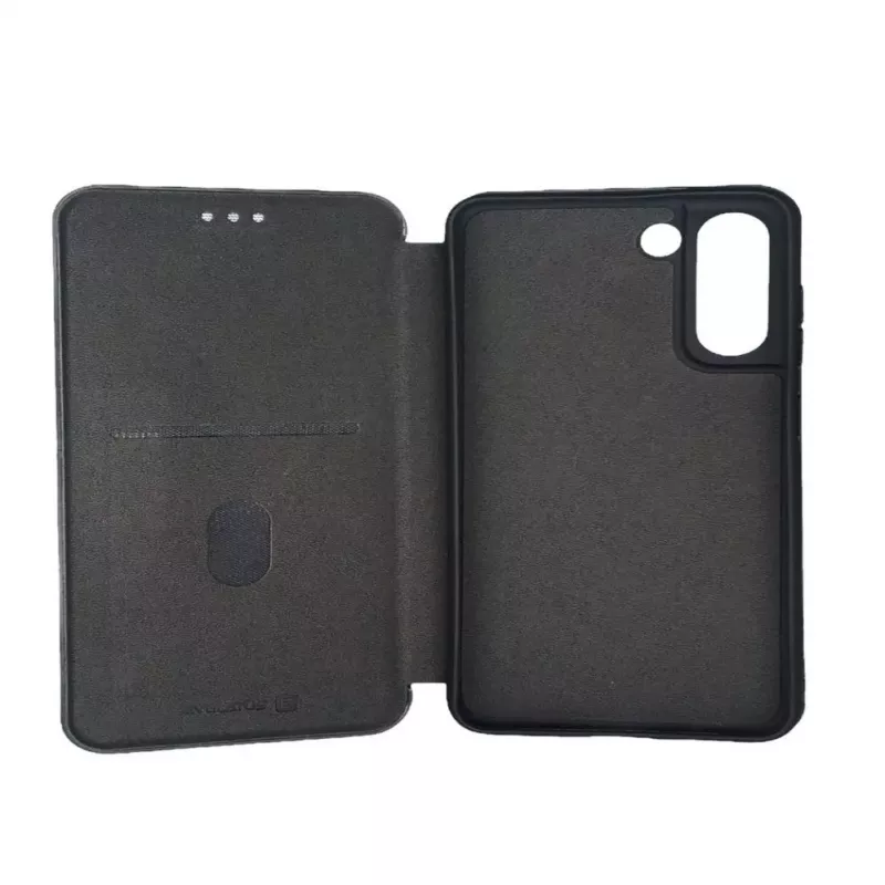 Evelatus Samsung Galaxy S21 FE Book Case musta