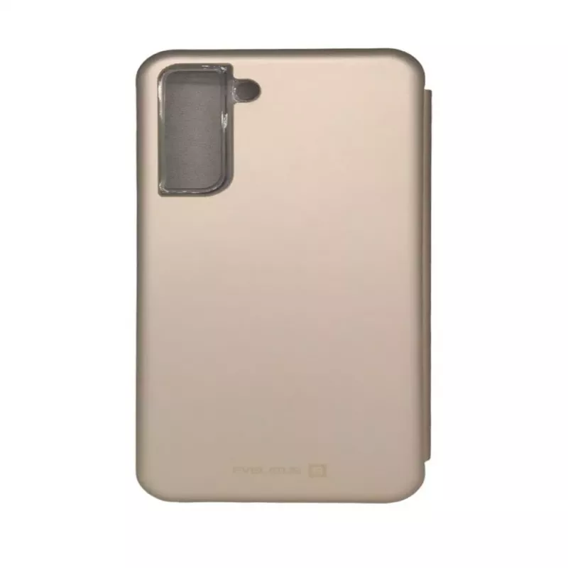 Evelatus Samsung Galaxy S21 FE Book Case kulta