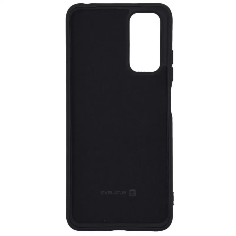Evelatus Xiaomi Redmi Note 11/11S Nano silikonikotelo Soft Touch TPU musta