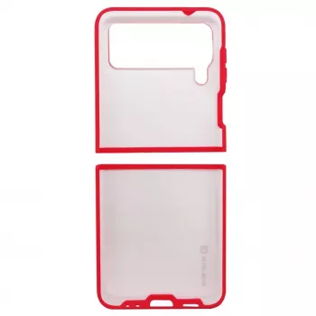 Evelatus Samsung Galaxy Z Flip 3 akryylinen mattakuori punainen