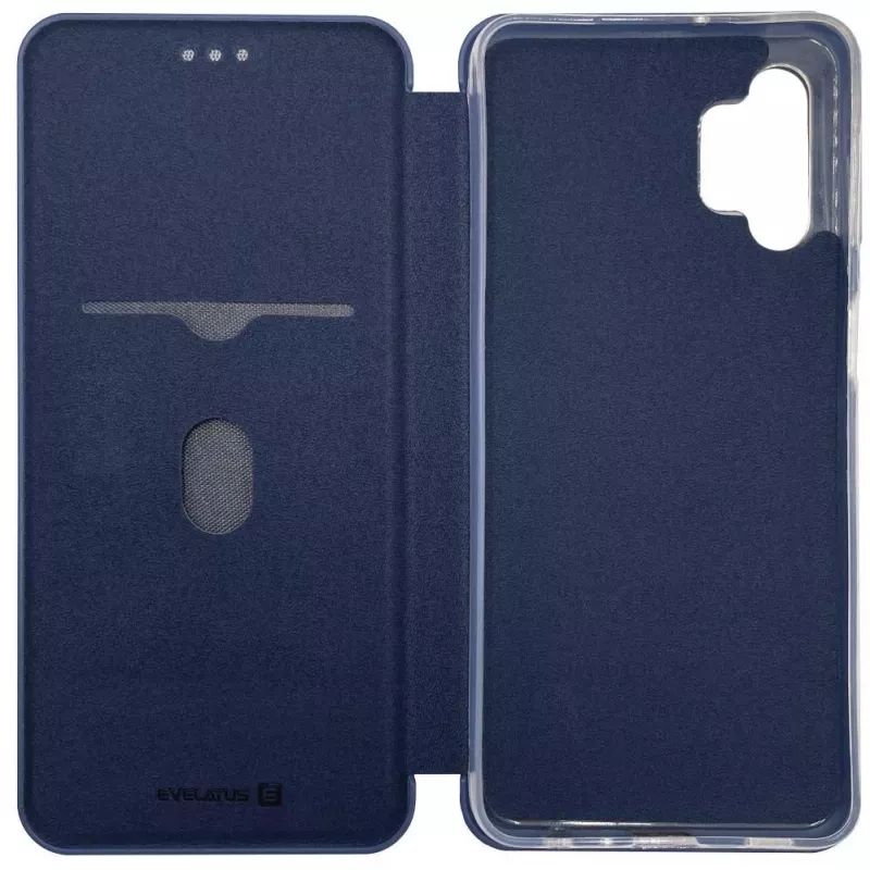 Evelatus Samsung Galaxy A32 5G Book Case tummansininen