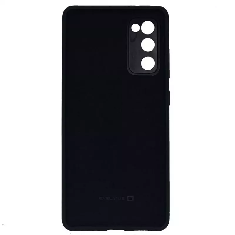 Evelatus Samsung Galaxy S20 FE / S20 FE 5G Premium Soft Touch -silikonikotelo musta