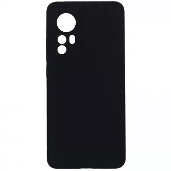 Evelatus Premium Soft Touch -silikonikotelo Xiaomi 12 / 12X - musta