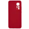 Evelatus Xiaomi 12/12X Premium Soft Touch -silikonikotelo punainen