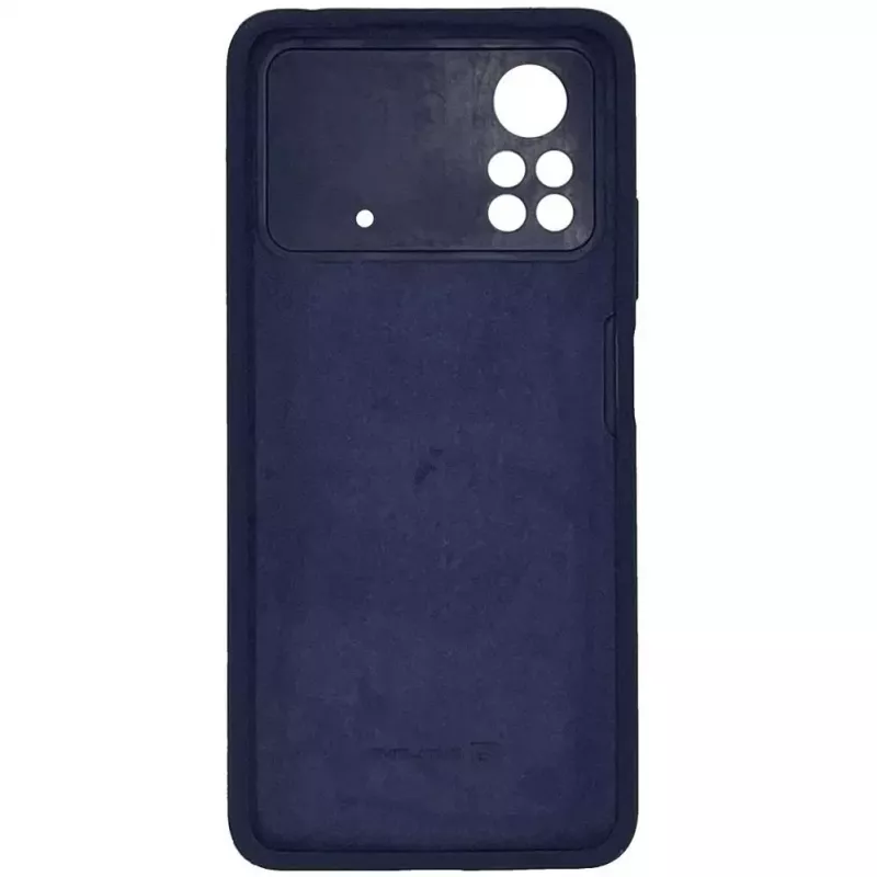 Evelatus Xiaomi Poco X4 Pro 5G Premium Soft Touch -silikonikotelo sininen