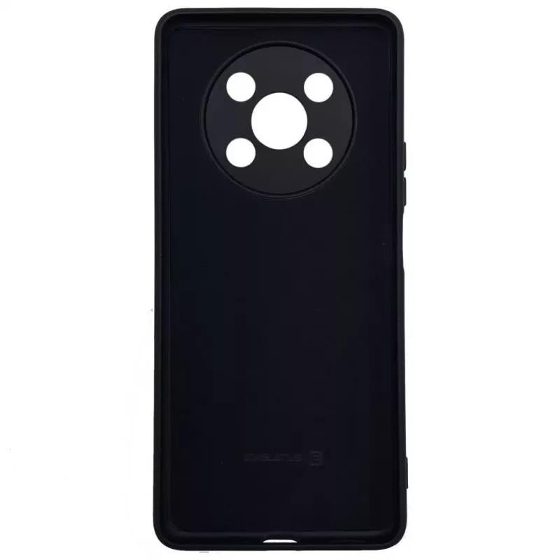 Evelatus Honor Magic4 Lite Nano -silikonikotelo Soft Touch TPU musta