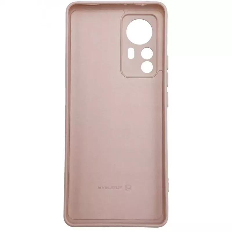 Evelatus Xiaomi 12/12X Nano -silikonikotelo Soft Touch TPU beige