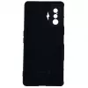 Evelatus Xiaomi Poco F4 GT Nano -silikonikotelo Soft Touch TPU musta