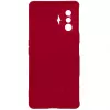Evelatus Xiaomi Poco F4 GT Nano -silikonikotelo Soft Touch TPU punainen