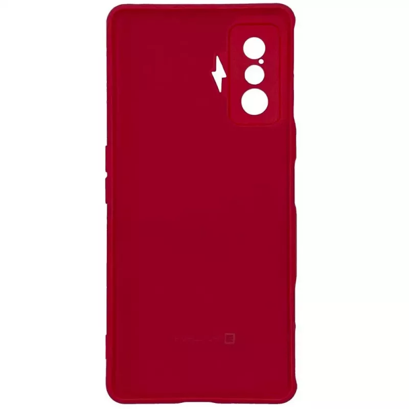 Evelatus Xiaomi Poco F4 GT Nano -silikonikotelo Soft Touch TPU punainen