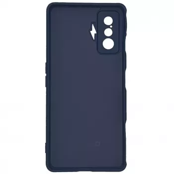 Evelatus Xiaomi Poco F4 GT Nano -silikonikotelo Soft Touch TPU sininen