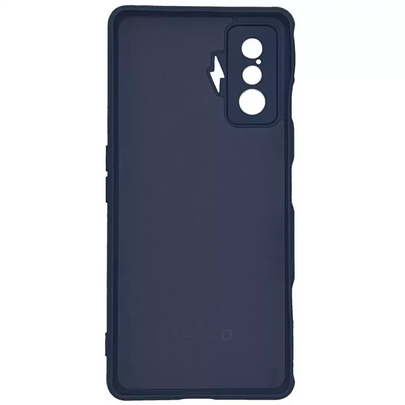 Evelatus Xiaomi Poco F4 GT Nano -silikonikotelo Soft Touch TPU sininen