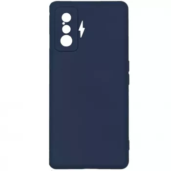 Evelatus Xiaomi Poco F4 GT Nano -silikonikotelo Soft Touch TPU sininen