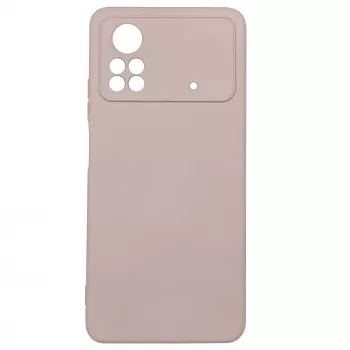 Evelatus Xiaomi Poco X4 Pro 5G Nano -silikonikotelo Soft Touch TPU beige