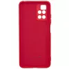 Evelatus Xiaomi Poco M4 Pro 5G Nano -silikonikotelo Soft Touch TPU punainen