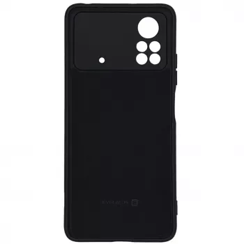 Evelatus Xiaomi Poco M4 Pro Nano Silicone Case Soft Touch TPU musta