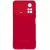 Evelatus Xiaomi Poco M4 Pro Nano Silicone Case Soft Touch TPU punainen