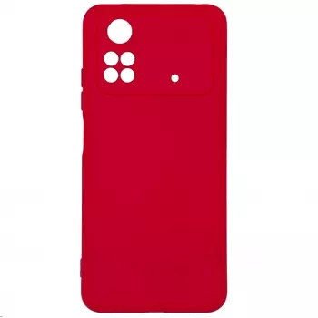 Evelatus Xiaomi Poco M4 Pro Nano Silicone Case Soft Touch TPU punainen