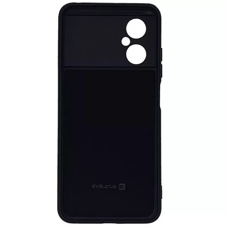 Evelatus Xiaomi Poco M4 5G Nano Silicone Case Soft Touch TPU musta