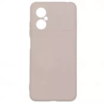 Evelatus Xiaomi Poco M4 5G Nano Silicone Case Soft Touch TPU beige