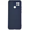 Evelatus Xiaomi Redmi 10C / C40 Nano Silicone Case Soft Touch TPU sininen