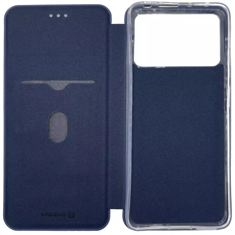 Evelatus Xiaomi Poco X4 Pro 5G Book Case tummansininen